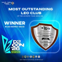 Most Outstanding Leo Club - Winner